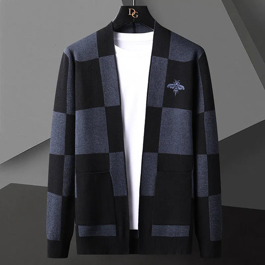 Men's Sweaters New Luxury GGity Letter Brand Designer Knitted Cardigan Sweater Brand Fashion Coat