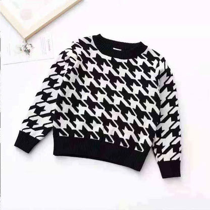 Autumn Winter Baby Boys Sweater Children knitted Clothes Kids Pullover Jumper Toddler European American Style Boy 211201