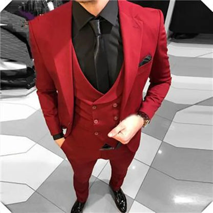 Customize Shawl Lapel Handsome White Groom Tuxedos Groomsmen Man Suit Mens Wedding Suits Bridegroom Jacket Pants Vest Tie 0001